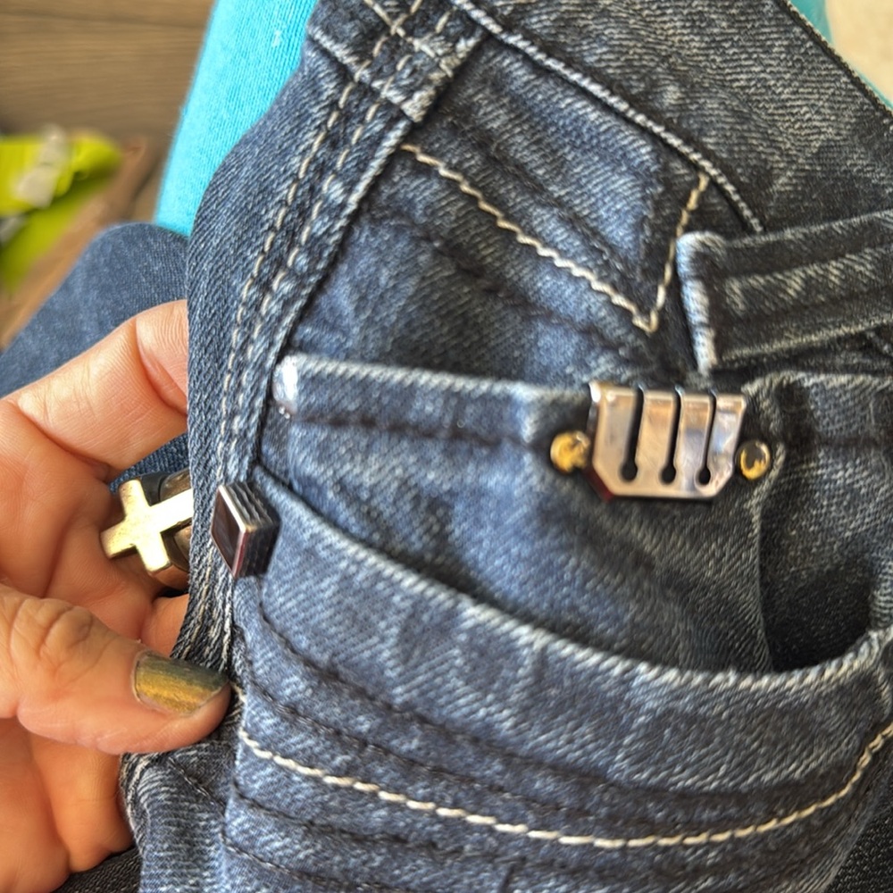 Dolce & Gabbana Dark Blue Straight Leg Jeans - Picture 11 of 17